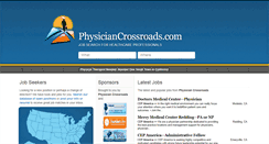 Desktop Screenshot of physiciancrossroads.com