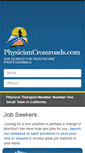 Mobile Screenshot of physiciancrossroads.com